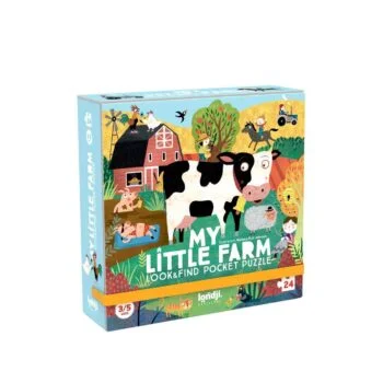 Londji Puzzle kieszonkowe Moja Mała Farma 24 elem.