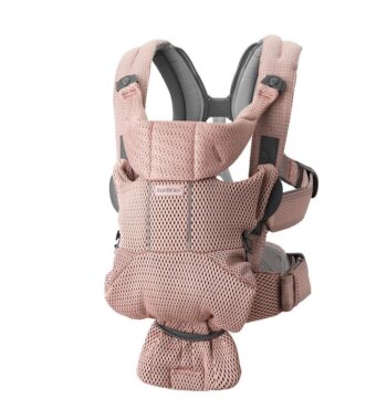 BABYBJORN - MOVE 3D Mesh - nosidełko, Zgaszony Róż