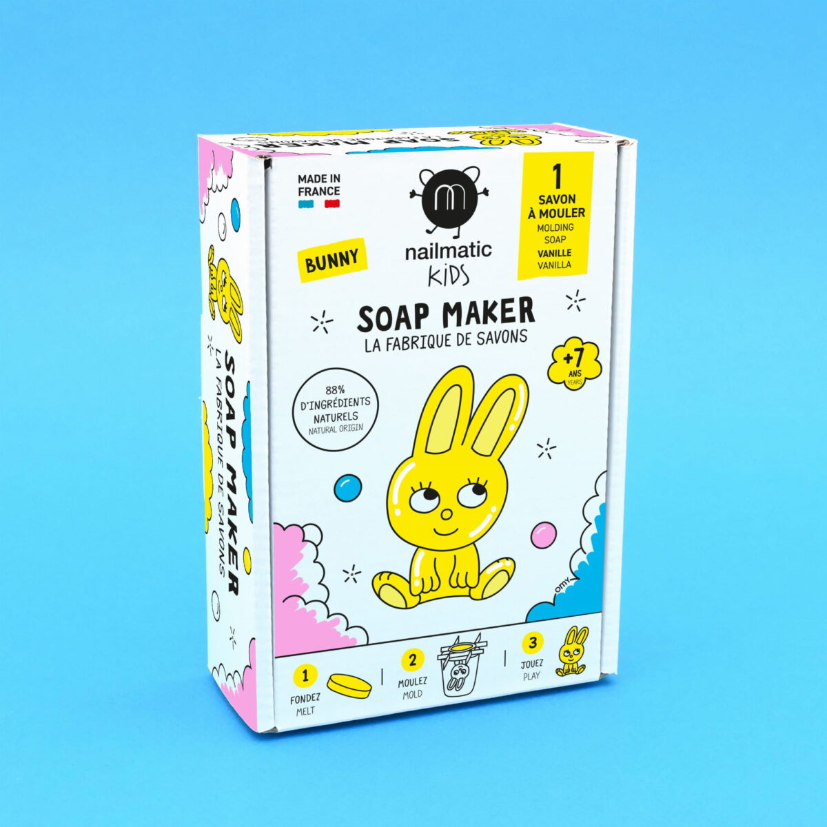 Nailmatic - Soap Maker Bunny - Zestaw Do Robienia Mydełek Królik