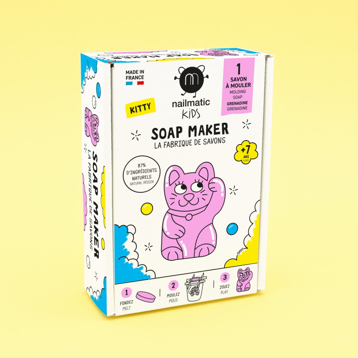 Nailmatic - Soap Maker Kitty - Zestaw Do Robienia Mydełek Kitty