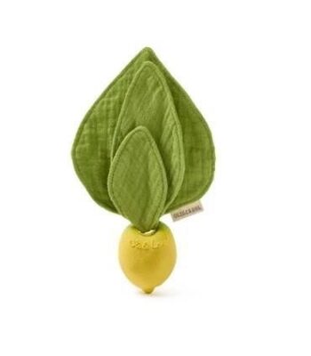 Oli & Carol - Gryzak - doudou, mini - Cytryna John Lemon