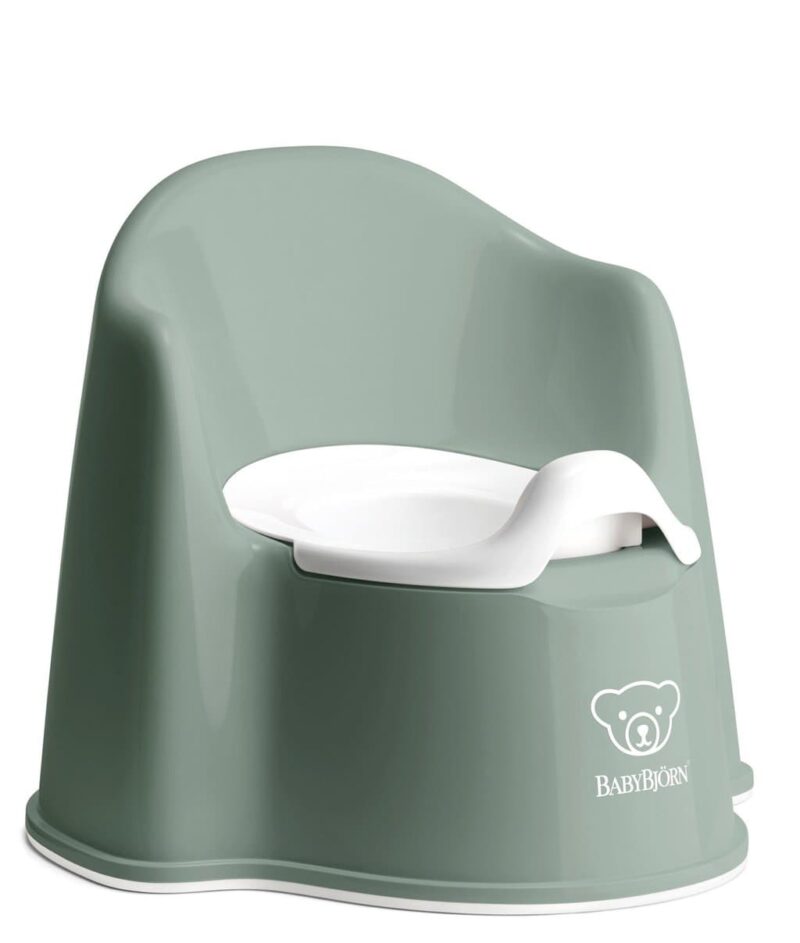 BABYBJÖRN - Potty Chair - Deep Green/White - Dzieci i niemowlęta > Trening czystości > Nocniki