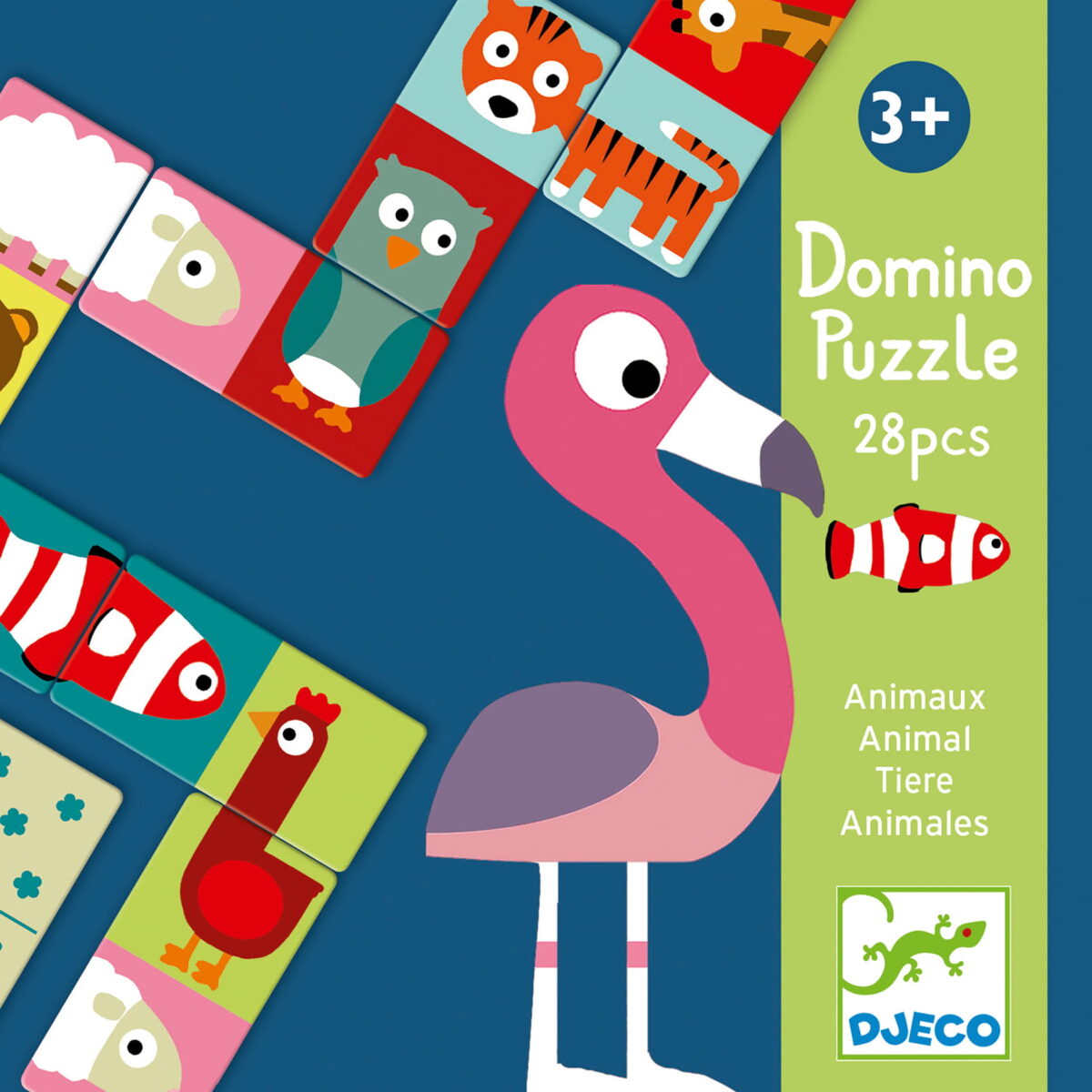 Djeco Domino Animo - Puzzle Dj08165