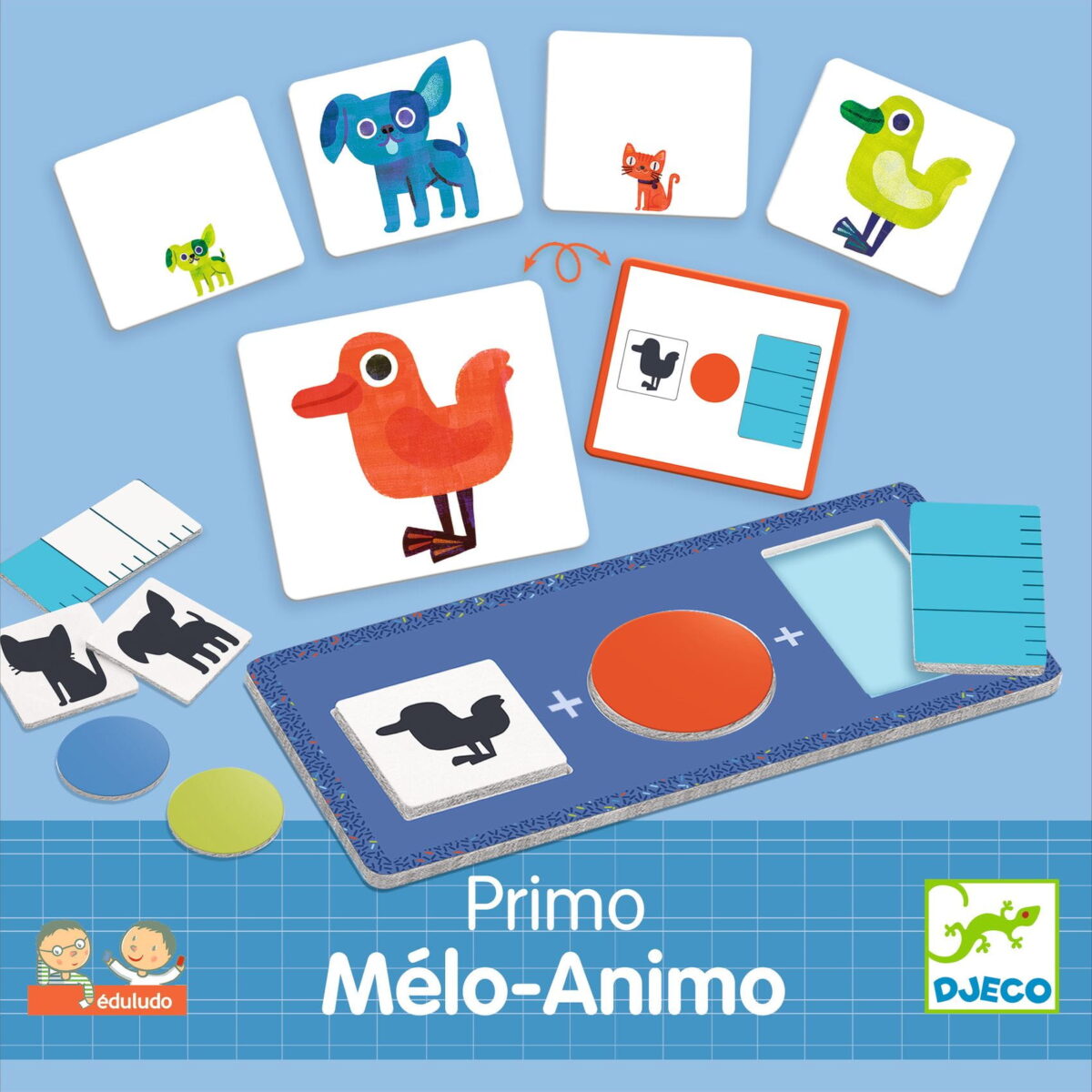 Djeco Eduludo Gra Primo Melo-Animo Dj08345 Dla Dzieci