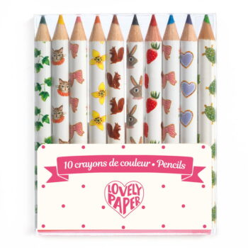Djeco Mini kredki AIKO - 10 szt. DD03725 dla dzieci