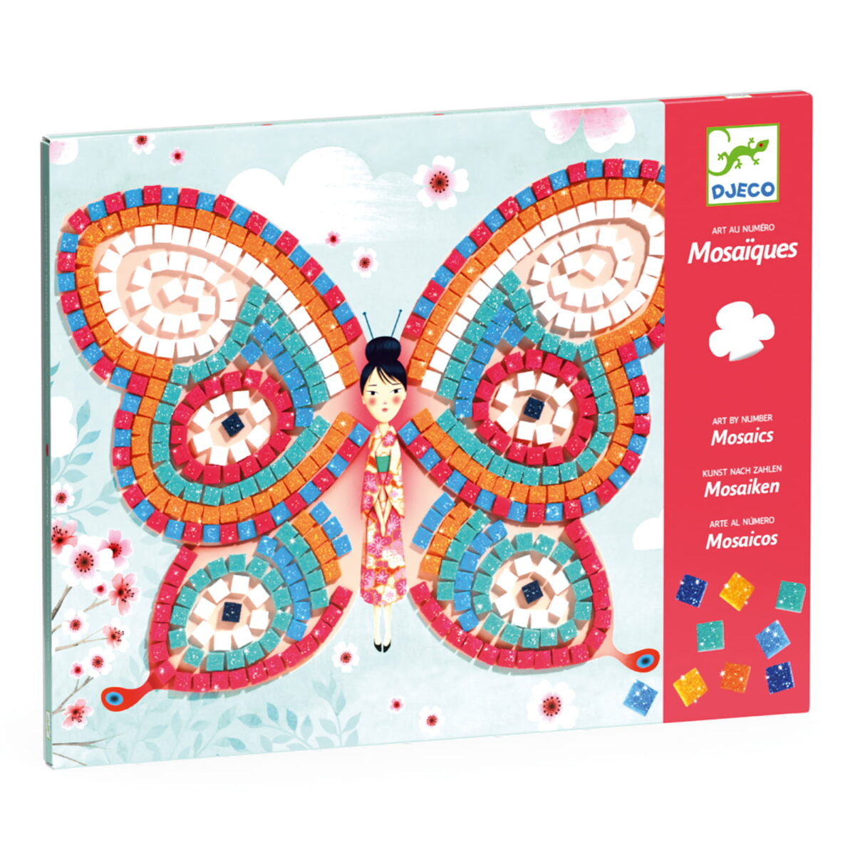 Djeco Mozaiki Motylki Dj08898 Dla Dzieci