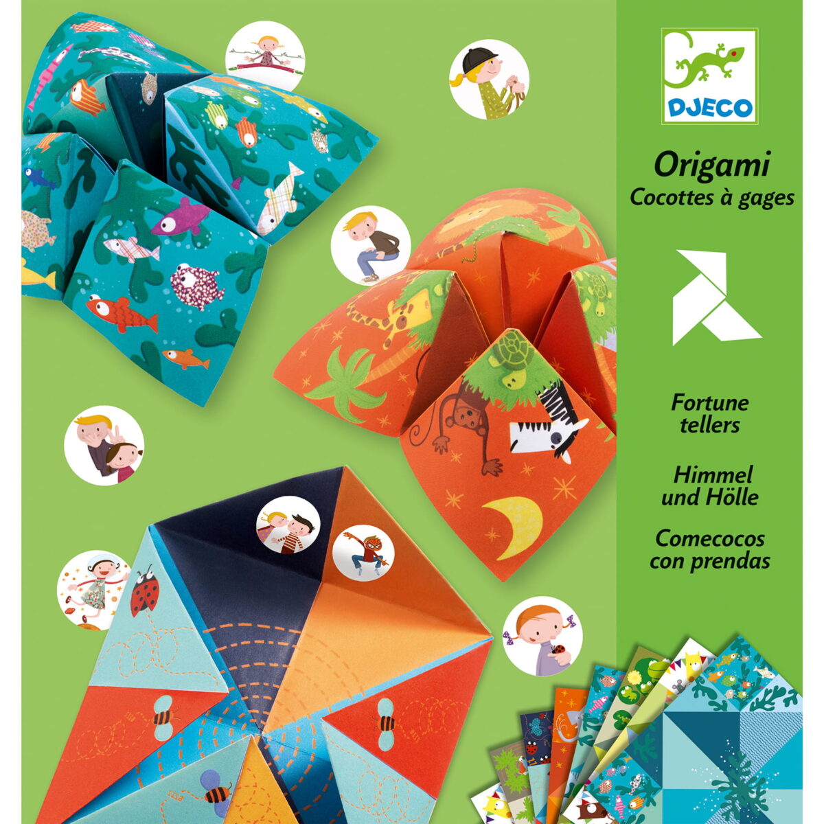 Djeco Origami Przepowiednia - Zwierzęta Dj08764