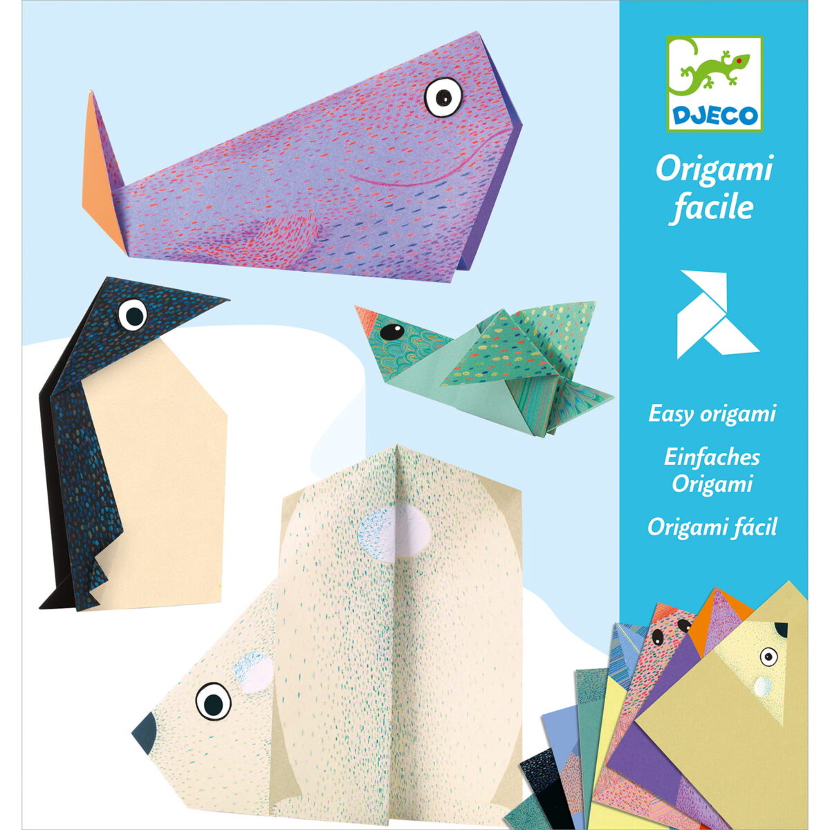 Djeco Origami - Zwierzęta Polarne Dj08777 Dla Dzieci