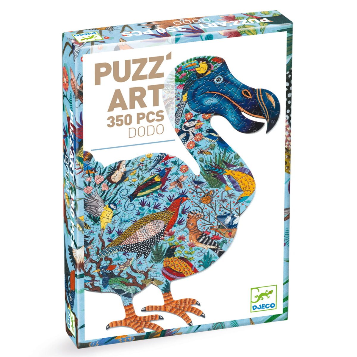 Djeco Puzzle Artystyczne Dodo 350 Elementów  Dj07656 Dla Dzieci