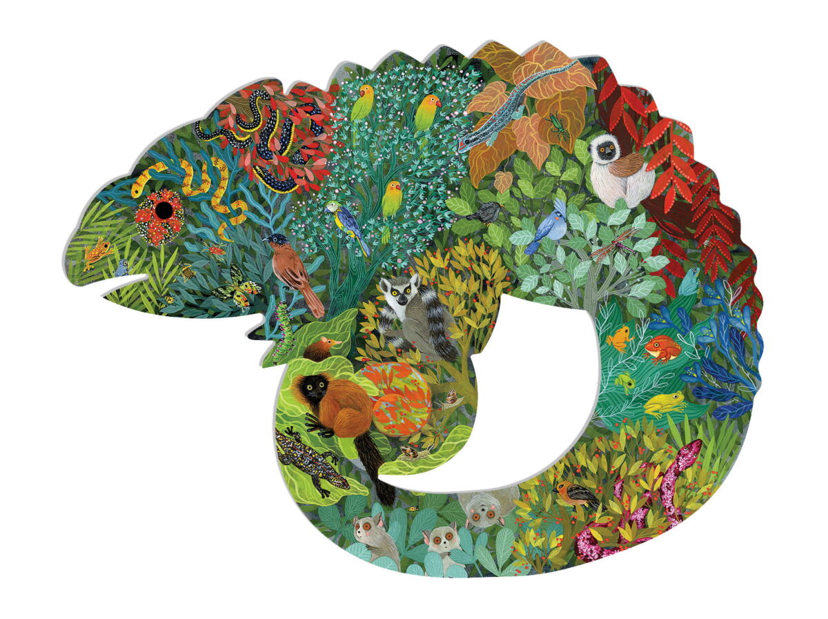 Djeco Puzzle Artystyczne Kameleon - 150 Elem. Dj07655 Sklep Internetowy