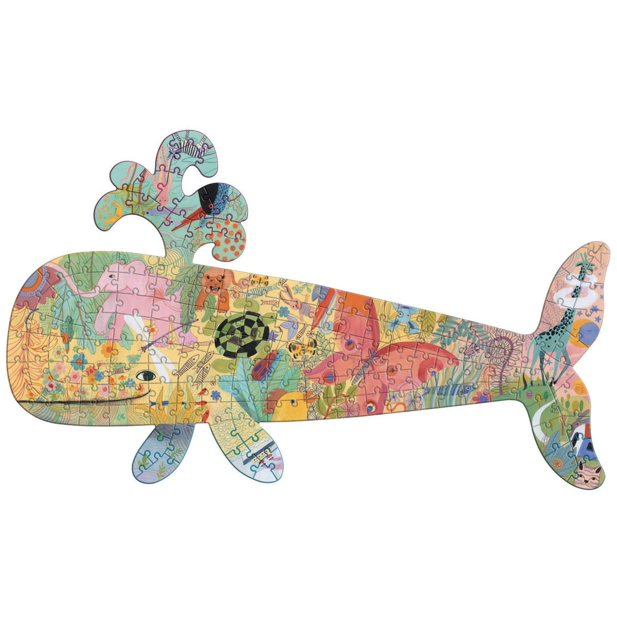 Djeco Puzzle Artystyczne Wieloryb 150 Elem. Dj07658 Sklep Internetowy