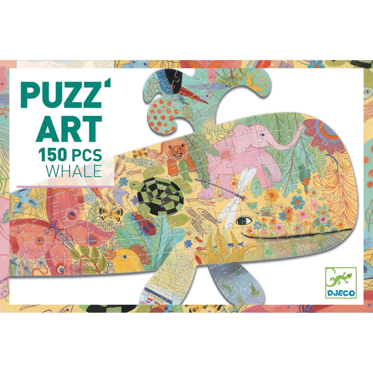 Djeco Puzzle Artystyczne Wieloryb 150 Elem. Dj07658 Dla Dzieci