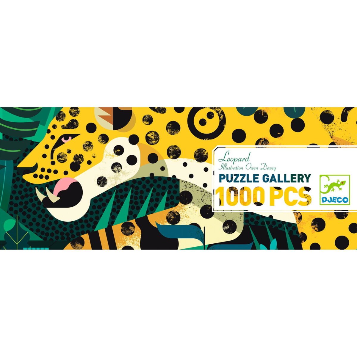 Djeco Puzzle Gallery Leopard 1000 Elem. Dj07645 Sklep Internetowy