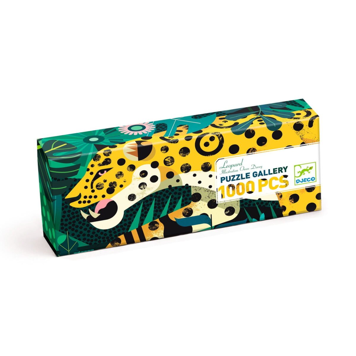 Djeco Puzzle Gallery Leopard 1000 Elem. Dj07645 Dla Dzieci