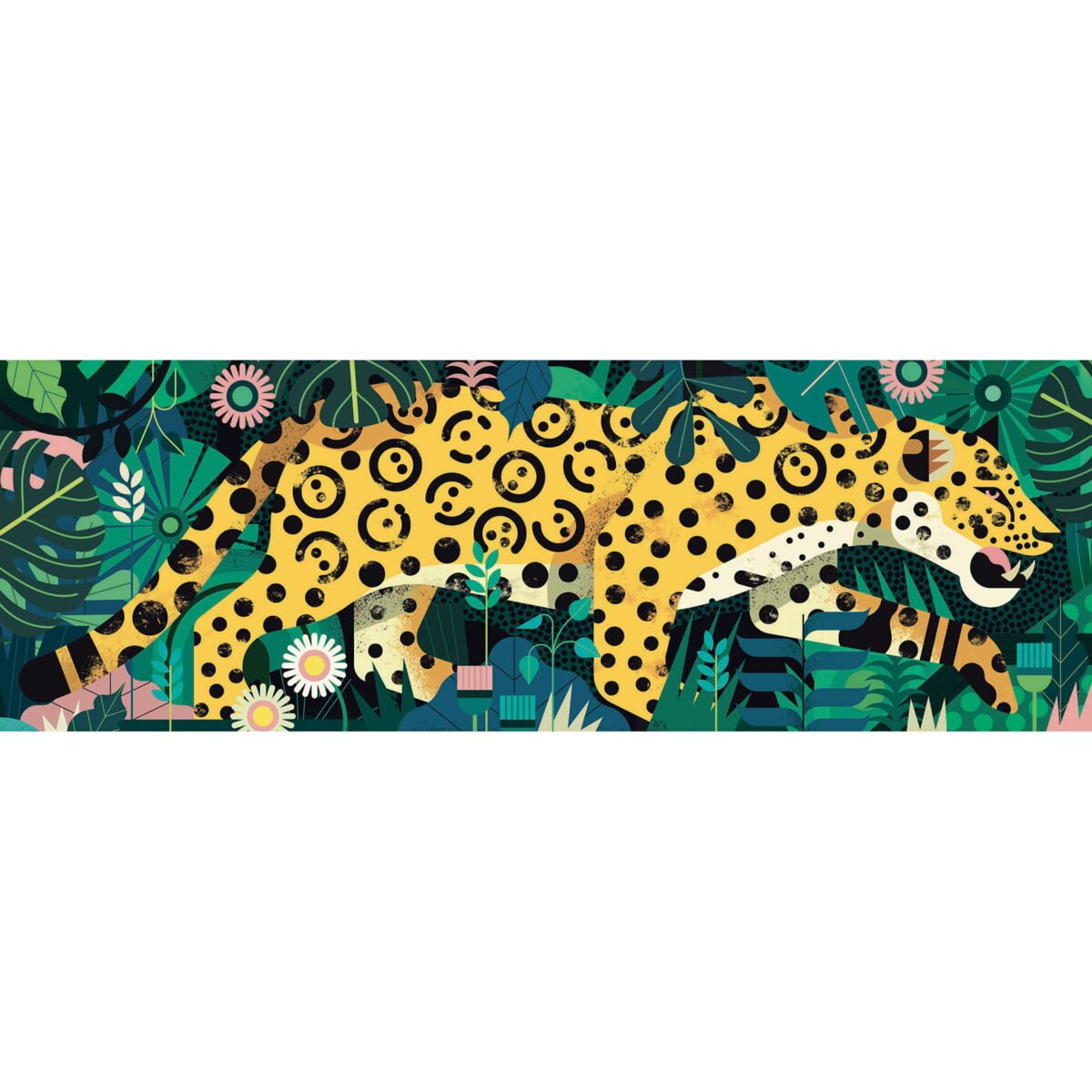 Djeco Puzzle Gallery Leopard 1000 Elem. Dj07645