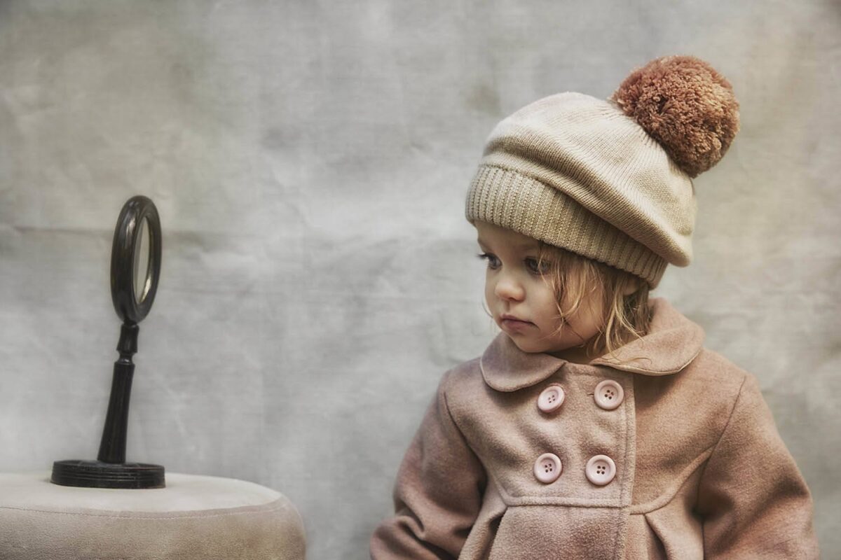 Elodie Details - Baby Beret - Blushing Pink 1-3 Years - Ubrania I Akcesoria &Gt; Ubrania &Gt; Ubrania Dla Dzieci I Niemowląt