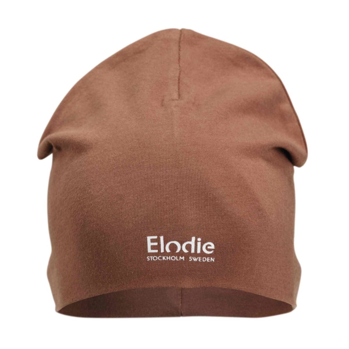 Elodie Details - Logo Beanie - Burned Clay 6-12 Months - Ubrania I Akcesoria &Gt; Ubrania &Gt; Ubrania Dla Dzieci I Niemowląt