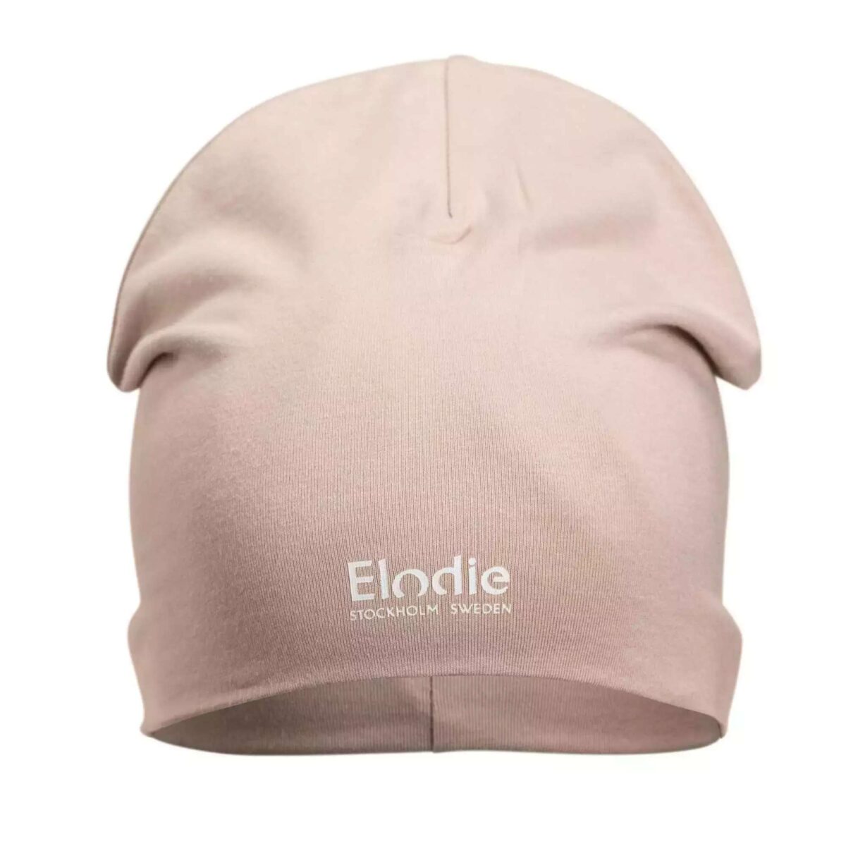 Elodie Details - Logo Beanie -Powder Pink 0-6 Months - Ubrania I Akcesoria &Gt; Ubrania &Gt; Ubrania Dla Dzieci I Niemowląt