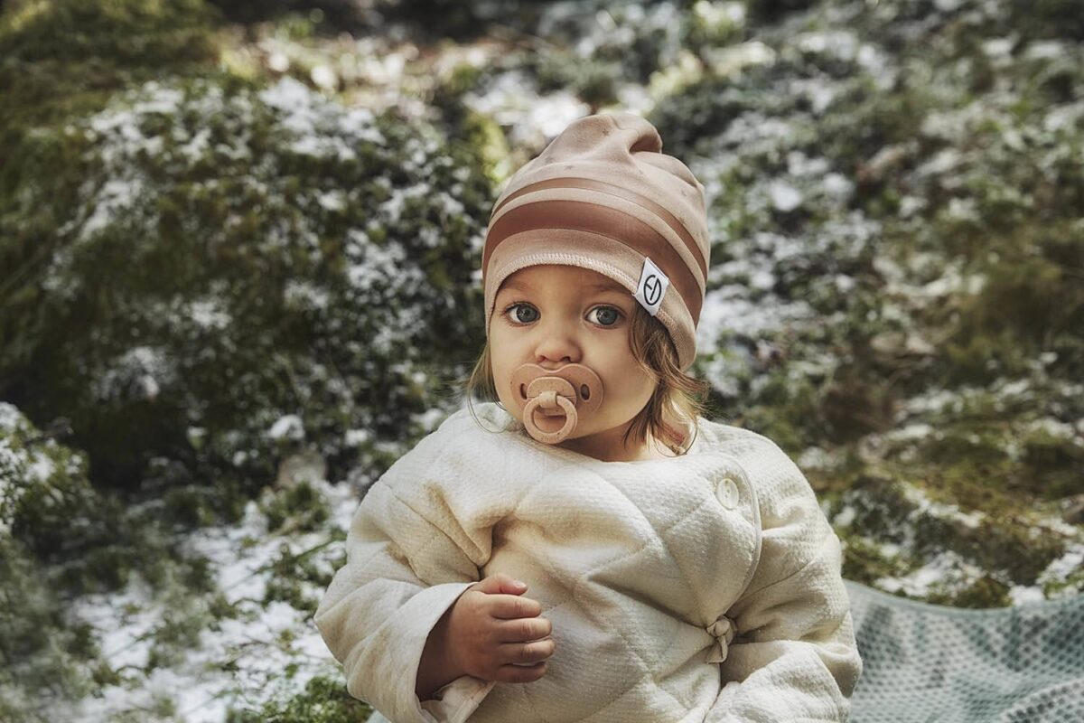 Elodie Details - Winter Beanie - Northern Star Terracotta 0-6 Months - Ubrania I Akcesoria &Gt; Ubrania &Gt; Ubrania Dla Dzieci I Niemowląt