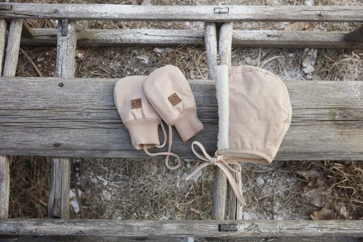 Elodie Details - Winter Bonnet - Blushing Pink - 0-3 Months - Ubrania I Akcesoria &Gt; Ubrania &Gt; Ubrania Dla Dzieci I Niemowląt &Gt; Ubrania Wierzchnie Dla Dzieci I Niemowląt