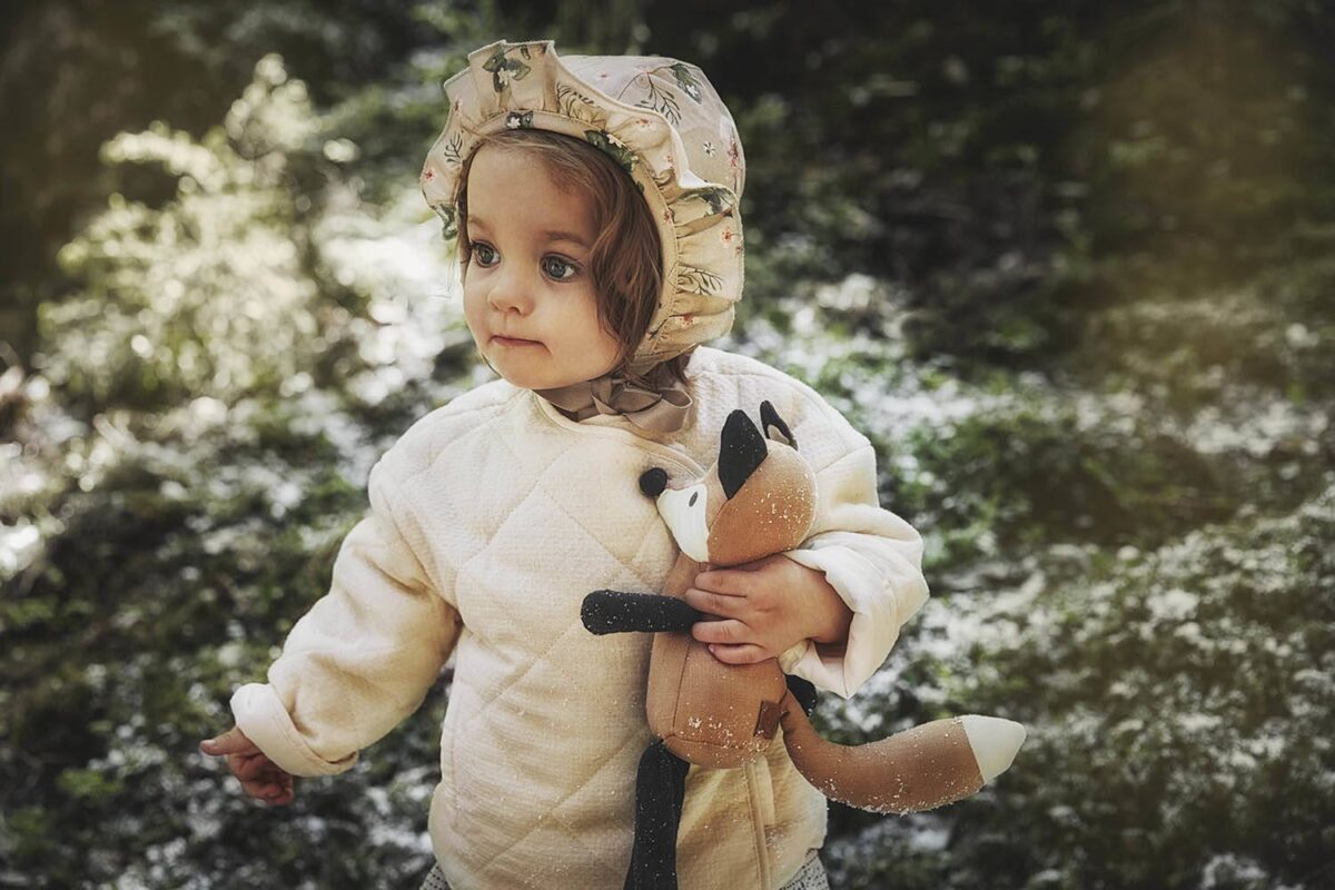 Elodie Details - Winter Bonnet - Meadow Blossom - 3-6 Months - Ubrania I Akcesoria &Gt; Ubrania &Gt; Ubrania Dla Dzieci I Niemowląt &Gt; Ubrania Wierzchnie Dla Dzieci I Niemowląt