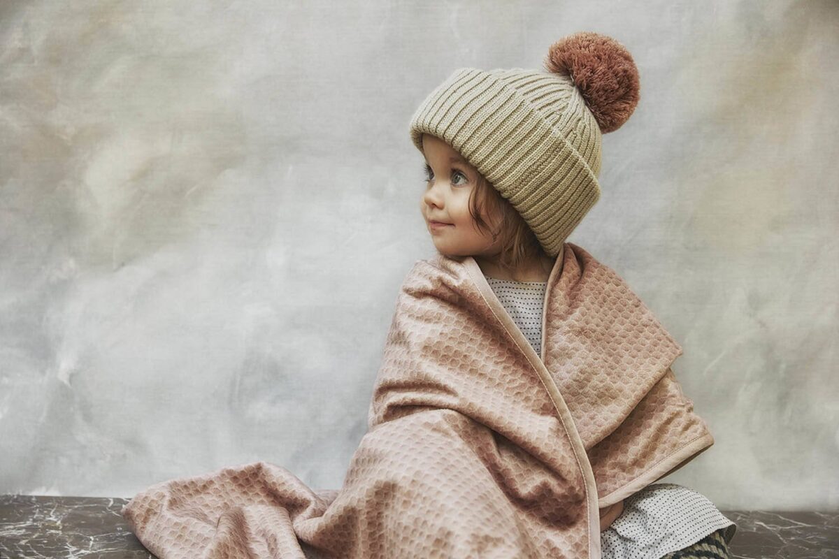 Elodie Details - Wool Beanies Pure Khaki 0-6 Months - Ubrania I Akcesoria &Gt; Ubrania &Gt; Ubrania Dla Dzieci I Niemowląt