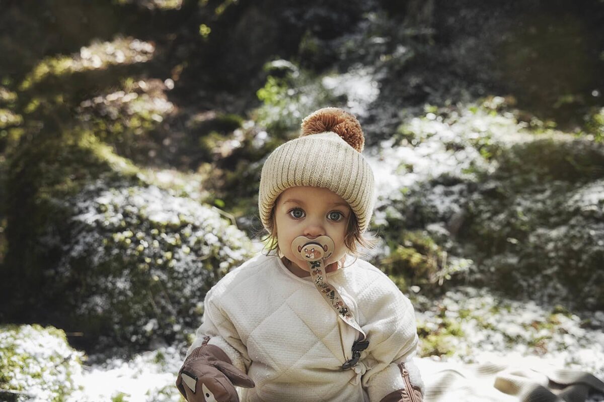 Elodie Details - Wool Beanies Pure Khaki 6-12 Months - Ubrania I Akcesoria &Gt; Ubrania &Gt; Ubrania Dla Dzieci I Niemowląt