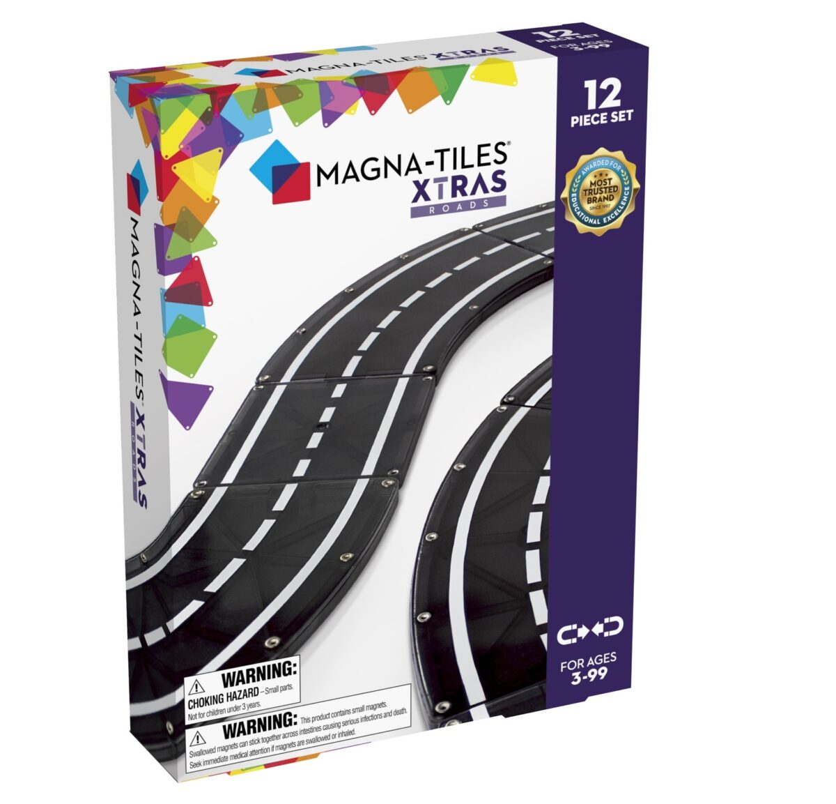 Magna-Tiles® Magnetyczna Droga 12 El.