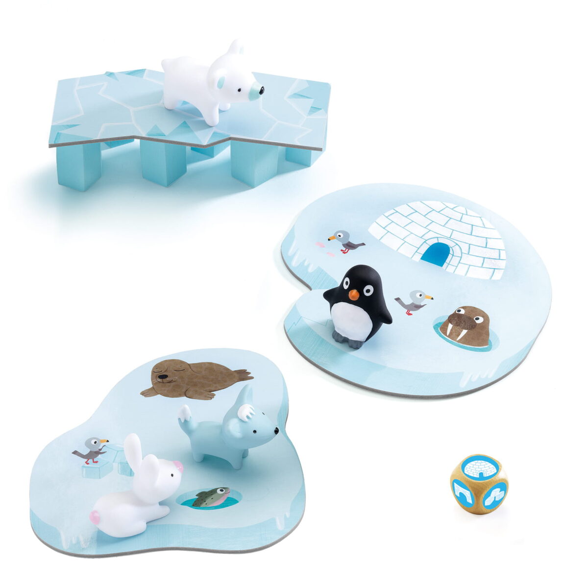Djeco Gra Zwierzaki Na Arktyce Dj08555 Zabawki Sklep Internetowy Z Zabawkami Dla Dzieci