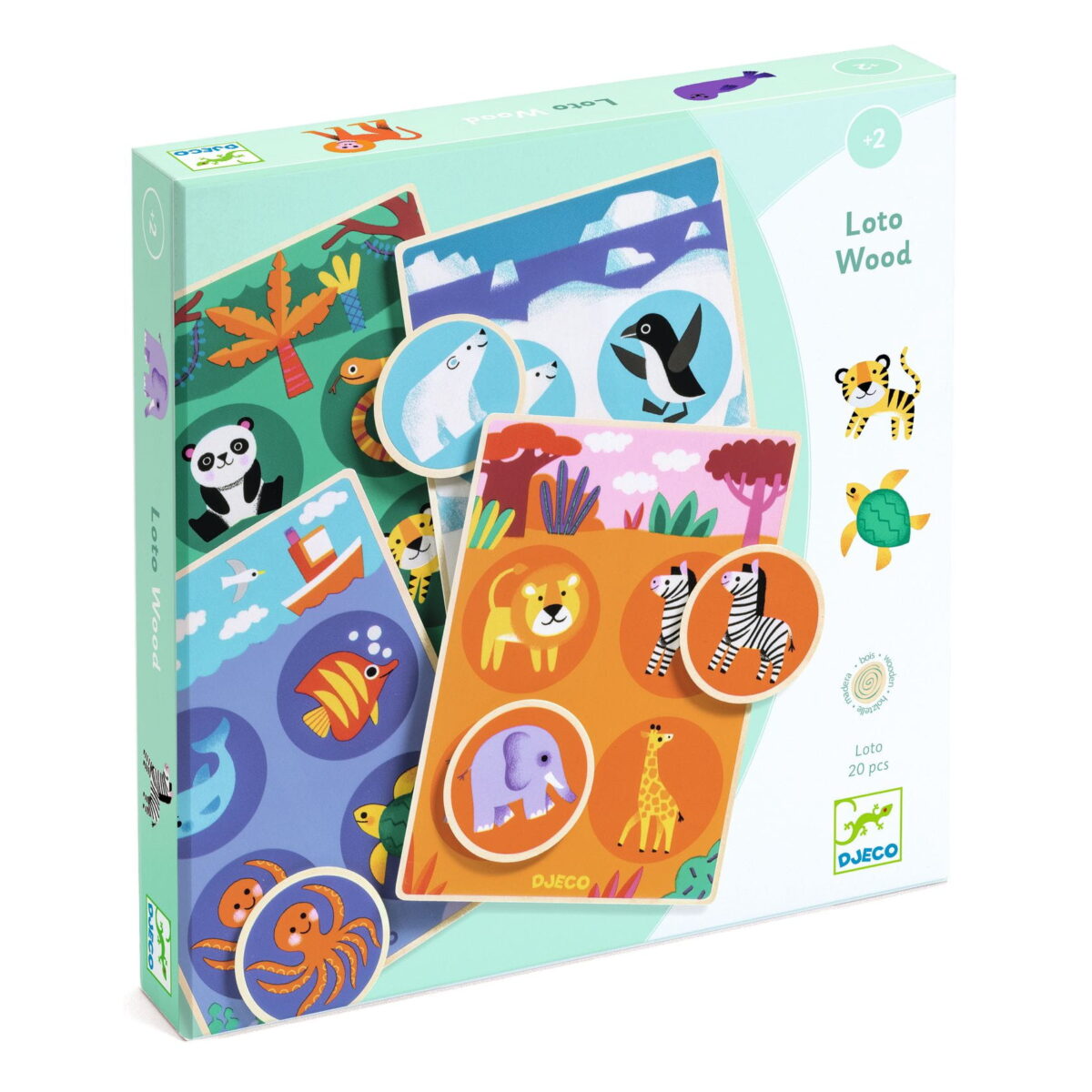 Djeco Gra Edukacyjna Loto Zwierzęta Świata Dj01615 Zabawki Sklep Internetowy Z Zabawkami Dla Dzieci