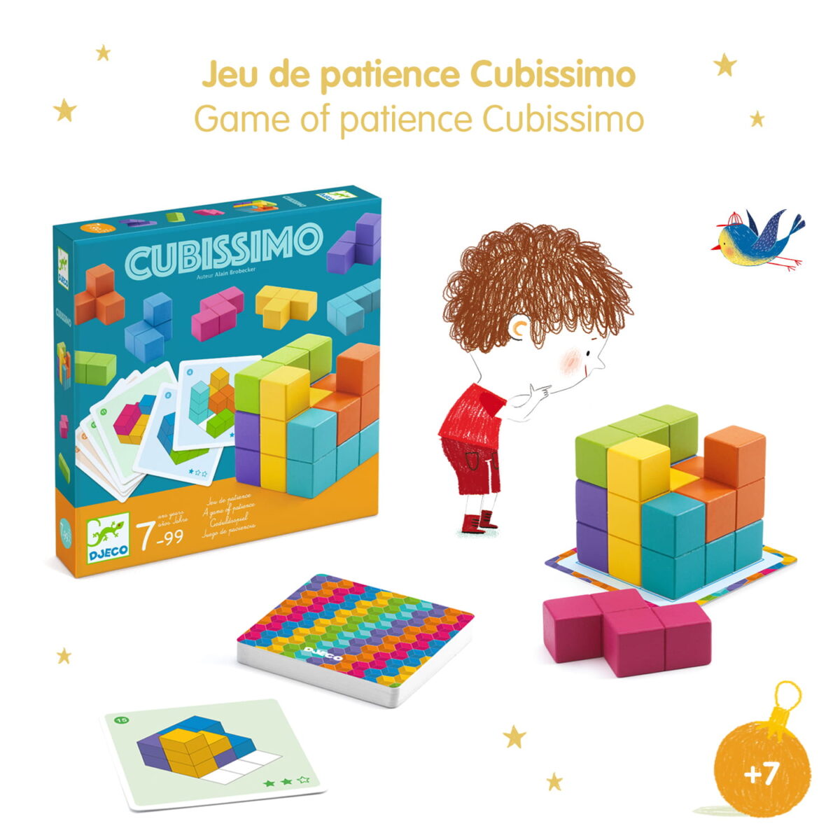 Djeco Gra Logiczna Cubissimo Dj08477 Zabawki Sklep Internetowy Z Zabawkami Dla Dzieci