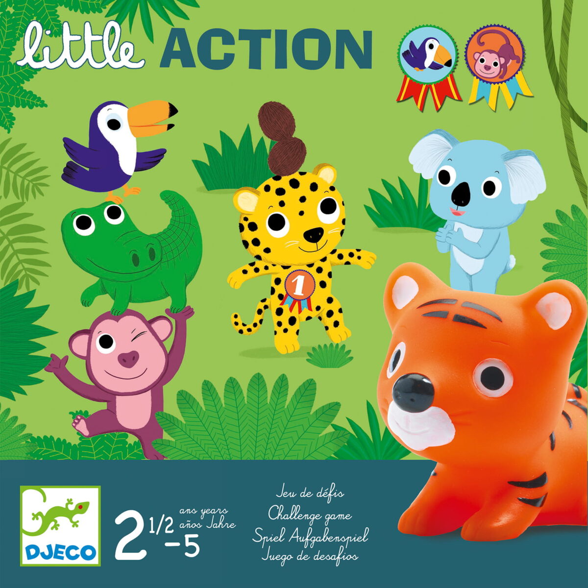 Djeco Gra Wyzwanie Litlle Action Dj08557 Zabawki Sklep Internetowy Z Zabawkami Dla Dzieci