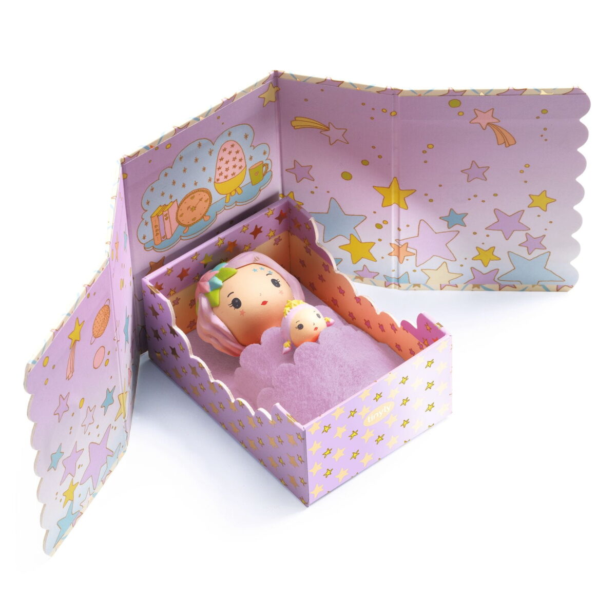 Djeco &Gt; Figurki &Gt; Tinyly Pokoik Violet - Magnetyczne Pudełko Tinyly Dj06965