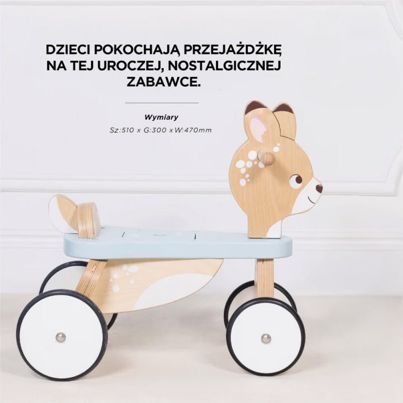 Le Toy Van-Jeździk drewniany jelonek Le Toy Van-Przedszkola