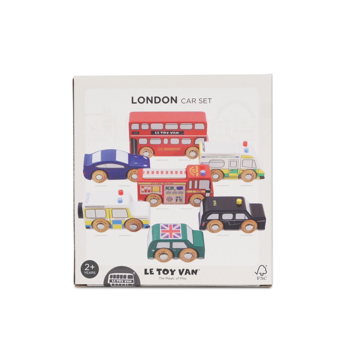 Le Toy Van-Zestaw Samochodów Londyn Le Toy Van-Marki/Le Toy Van