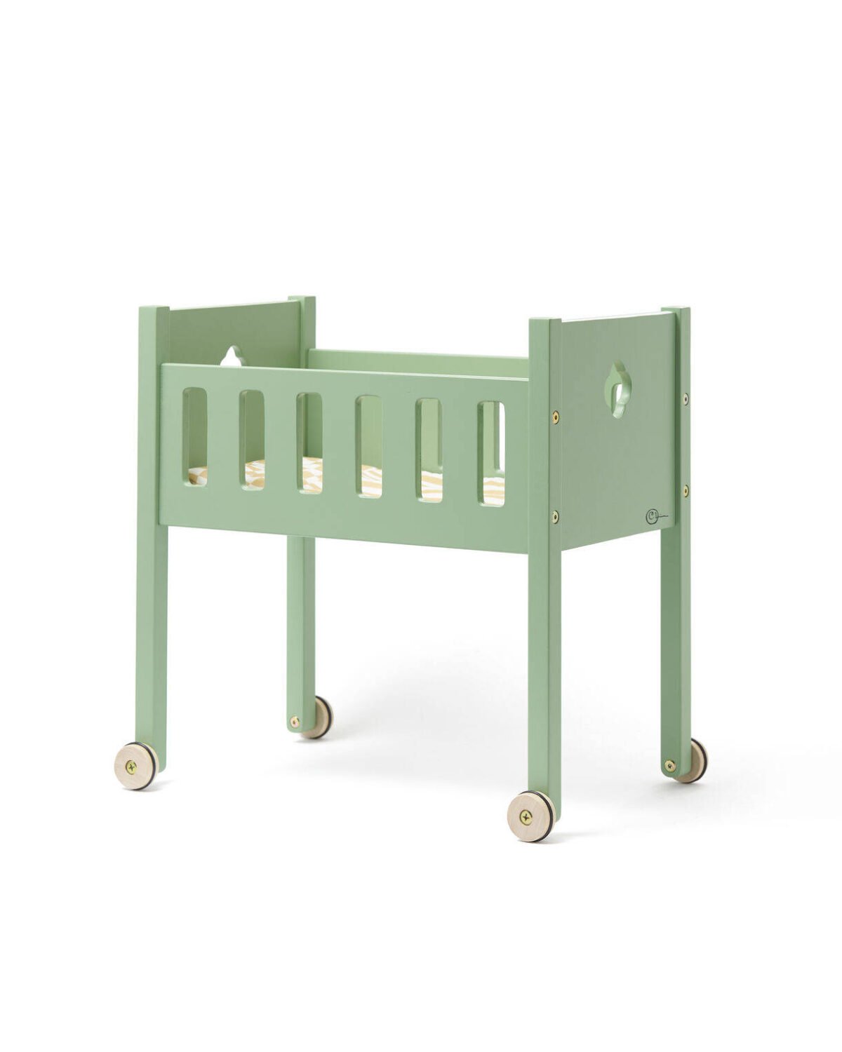 Kid'S Concept - Łóżko Dla Lalek Green Carl Larsson - Zabawki Drewniane