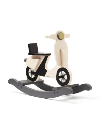 Kid's Concept - Hulajnoga na biegunach light beige - Zabawki drewniane