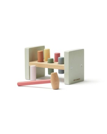 Kid's Concept - Ławka z młotkiem EDVIN - Zabawki drewniane