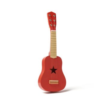 Kid's Concept - Gitara red - Zabawki drewniane