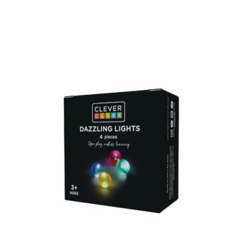 Cleverclixx - Klocki magnetyczne Balls Pack Dazzling Lights - 4 el. - Dla dziecka/Zabawki/ Zabawki edukacyjne / Zabawki interaktywne