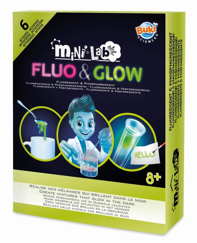BUKI > Eksperymenty Mini lab FLUO&GLOW 3011
