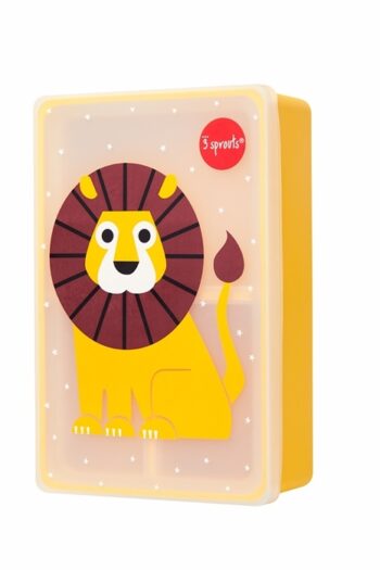 3 Sprouts Lunchbox Premium Silikon Lew Yellow ISBLIO 812895001969