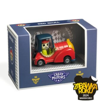 Djeco > Autka > CRAZY MOTORS Autko CRAZY MOTORS - RED SKULL DJ05470