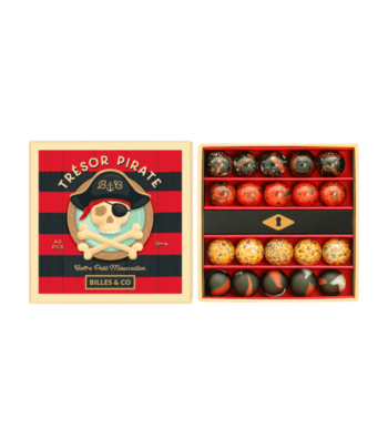 Billes & Co/iOTOBO > Billes & Co Szklane kulki SKARB PIRATÓW MINIBOX-27