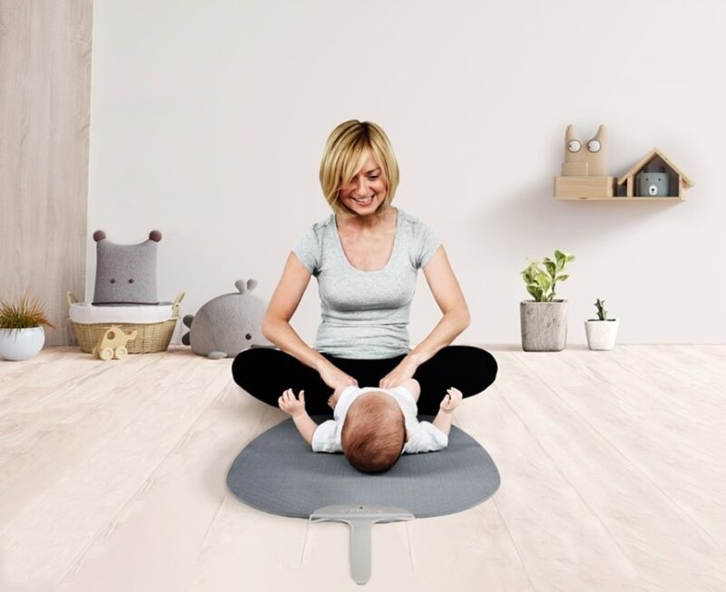 Shnuggle Mata do Zabawy Yoga Grey SHN-YMAT-GRY 5060492570851