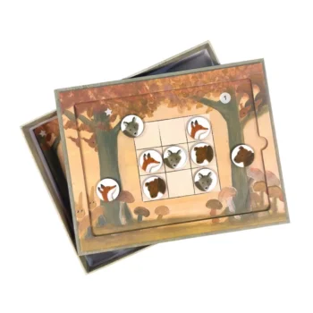 Egmont Toys Gra magnetyczna Las sudoku