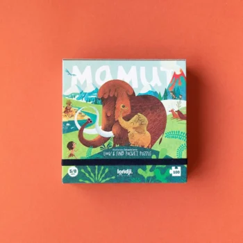 Londji Puzzle kieszonkowe z grą obserwacyjną Mamut