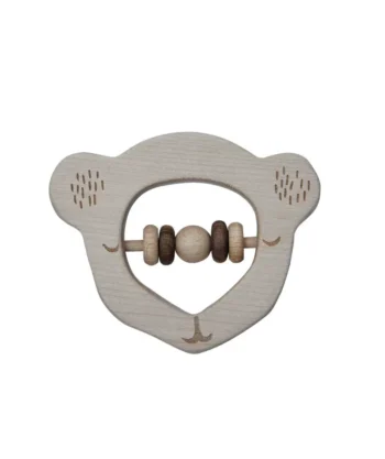 Wooden Story Drewniana Grzechotka – Koala
