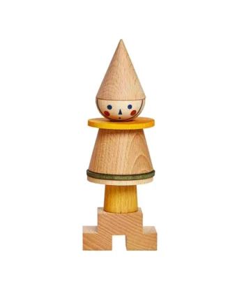 Wooden Story Układanka LALA Stick Fig No.01 – Kolorowa
