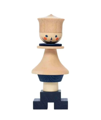 Wooden Story Układanka LALA Stick Fig No.05 – Kolorowa